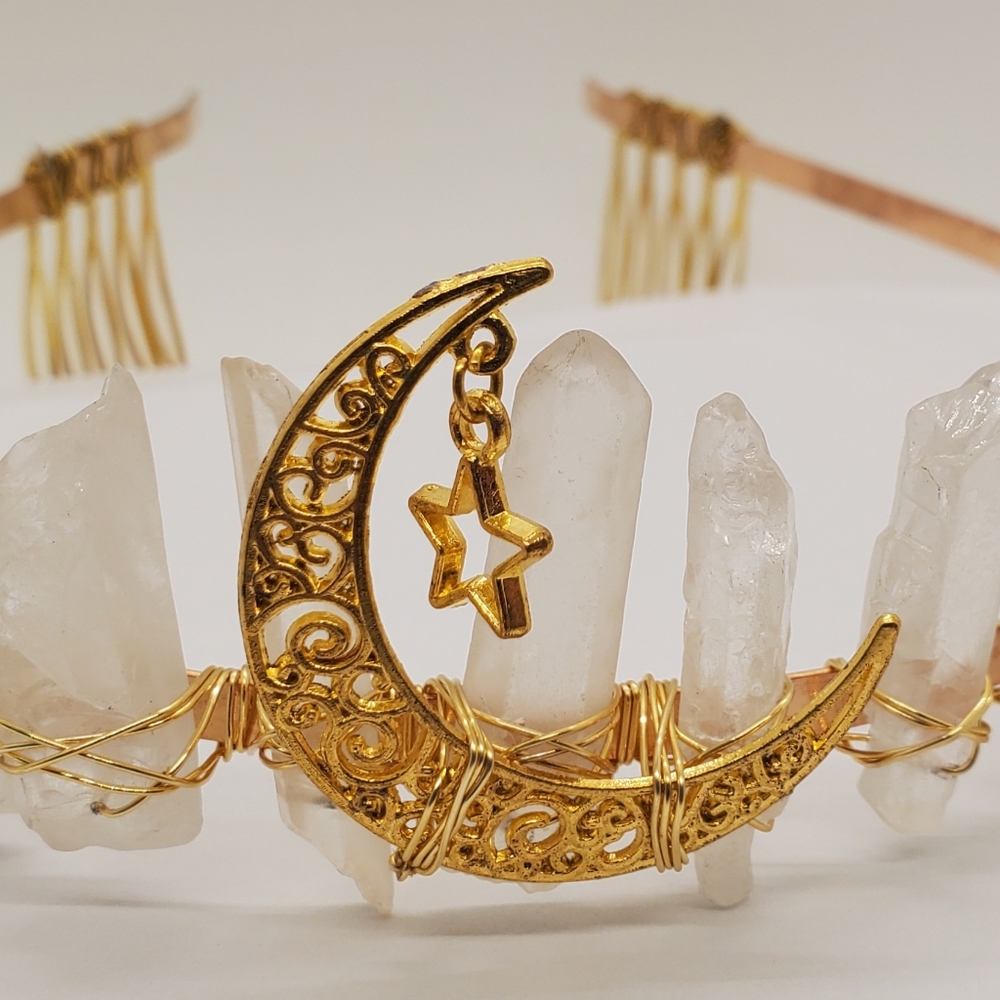 Quartz Crystal Tiara